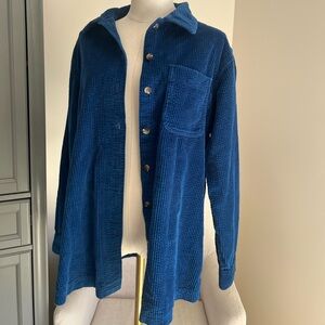 Vintage L.L.Bean Blue Corduroy Shacket